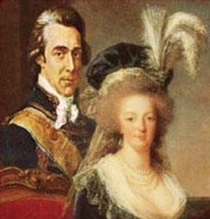 Count Axel Fersen and Marie Antoinette