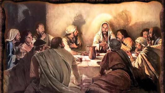 The prophet Joshua's last supper ...