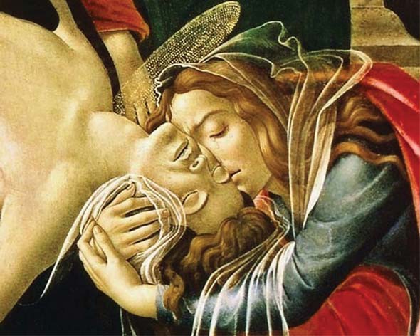 The Lamentation of Christ by Sandro Botticelli