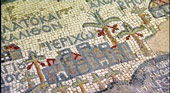 The Russian mosaic in the Jordanian church